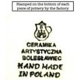 thumbnail image 4 of Polish Pottery Baker - Rectangular with Grip Lip - Garden Party, 4 of 5