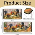 thumbnail image 3 of Lushsy Gym Rooster Print Kitchen Mat,17 x 47 in, NonSlip 2 Count, 3 of 6