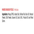 thumbnail image 3 of Priya Mango Avakaya Ginger Pickle with Garlic, 300 Grams, 3 of 7