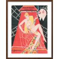 thumbnail image 2 of Art.com 1925 Moulin Rouge programme Ã§a c'est paris Giclee Print by Edouard Halouze, Brown Frame Wall Art, 23" x 29", 2 of 4