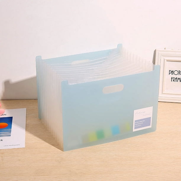 Bolsa de papel de prueba de múltiples capas, bolsa de órgano vertical, bolsa de almacenamiento de datos A4, carpeta PP portátil para oficina de estudiantes