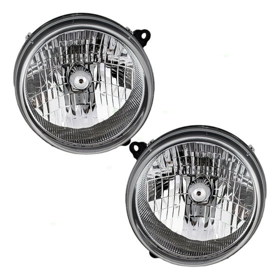 Brock Headlight for 2003-2004 Liberty From 10/6/02 Set 55155809AB