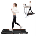 thumbnail image 1 of LIKESPORTING Motorised Treadmill,Treadmill Portable Walking Machine, Perfect Walking Pad for Home & Office Working,Powerful Motor, 1 of 6