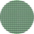 thumbnail image 1 of Ahgly Company Indoor Round Patterned Light Green Area Rugs, 6' Round, 1 of 6