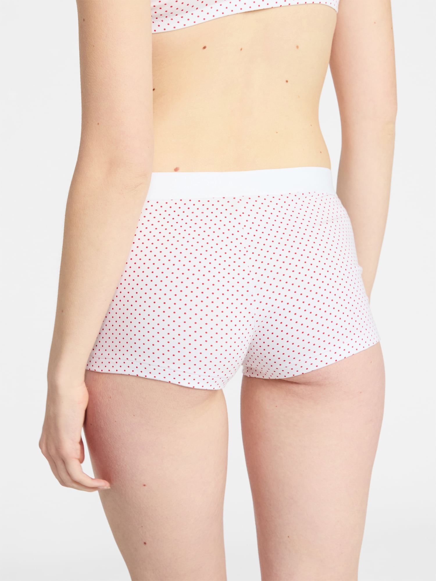 No Boundaries Women's Cotton Jersey Boyshort Panties, Sizes XS-XXXL