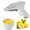 A-Silver, variant on Under $5 A Lemon Squeezer,Lemon Squeezer Clip,Squeezer Clip Stainless Lime Squeezer Manual Juicer Fruit Orange Hand Presses Kitchen Accessories