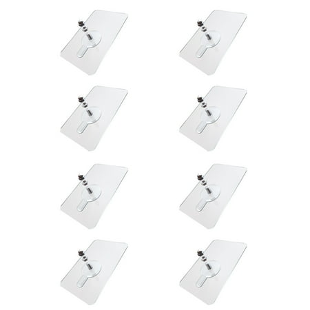 

Frehsky kitchen gadgets Nail Free Wall Hook Screw Adhesive Non-Trace No Drilling for Bathroom Kitchen