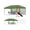 Green, variant on EastVita 10X20 Pop Up Canopy Tent Commercial Grade Dual Wall System Full Protection Steel Frame Full Accessories Kit for Market Stalls Backyard Events Camping Outdoors