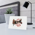 thumbnail image 6 of DistinctInk Greeting Card / Note Card - Valentine's Day Manchester Terrier Puppy - PACK of 10, 6 of 7