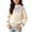 White, variant on Girls Fair Isle Knit Pullover Sweater with Jacquard Pattern, Trendy Mock Neck Long Sleeve Warm Casual Winter Knit Top for Daily Wear Red Size 9-10