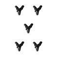 thumbnail image 2 of Langgg Motorcycle Helmet Chin Stand Camera Mount Bracket Portable Plastic Motorbike Recorder Holder Base Riding Upgrade Black 5Set, 2 of 6