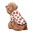 thumbnail image 4 of Bingfone Strawberries Dog Clothes Hoodie, Pet Winter Coat,Puppy Sweatshirts for Small Dogs Boy Girl,Suitable for All Breeds-Small, 4 of 6