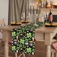 thumbnail image 2 of Table Runners 72 Inches Long Dress Scarves, St. Patrick's Day Farmhouse Kitchen Table Runner, Coffee Tablerunners, Luck Shamrocks Beer Harp Horseshoes Envelope 14x72 Inch, 2 of 9