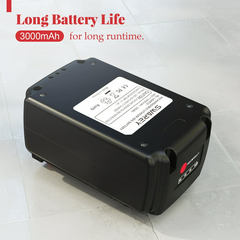 AYTXTG 3000mAh LBX2040 Replacement Black and Decker 40V Max Lithium Battery  LBX2040 LBXR36 LBXR2036 LST540 LCS1240 LBX1540 LST136W 40 Volt Black and