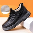 thumbnail image 3 of Men's Winter Cotton Boots With Thickened Fleece For Warmth And Slip Casual Shoes, 3 of 8