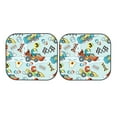 thumbnail image 7 of Balery Cartoon Car Racing Sun Shield 2 Pack For Car Front Windows Foldable Sun Visor Protector Blocks Max Uv Rays And Keeps Your Vehicle Cool For Most Sedans Suv Truck, 7 of 7