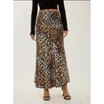 thumbnail image 2 of Leopard Print Bodycon Maxi Skirt, 2 of 5