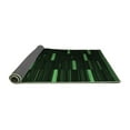 thumbnail image 2 of Ahgly Company Indoor Rectangle Abstract Emerald Green Contemporary Area Rugs, 7' x 9', 2 of 4