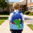 thumbnail image 2 of WAYUTE Kids Backpack Dinosaur Print Large Capacity Back to School Backpack Toddler Lightweight Preschool Kindergarten Bookbag Casual School Activities, 2 of 4