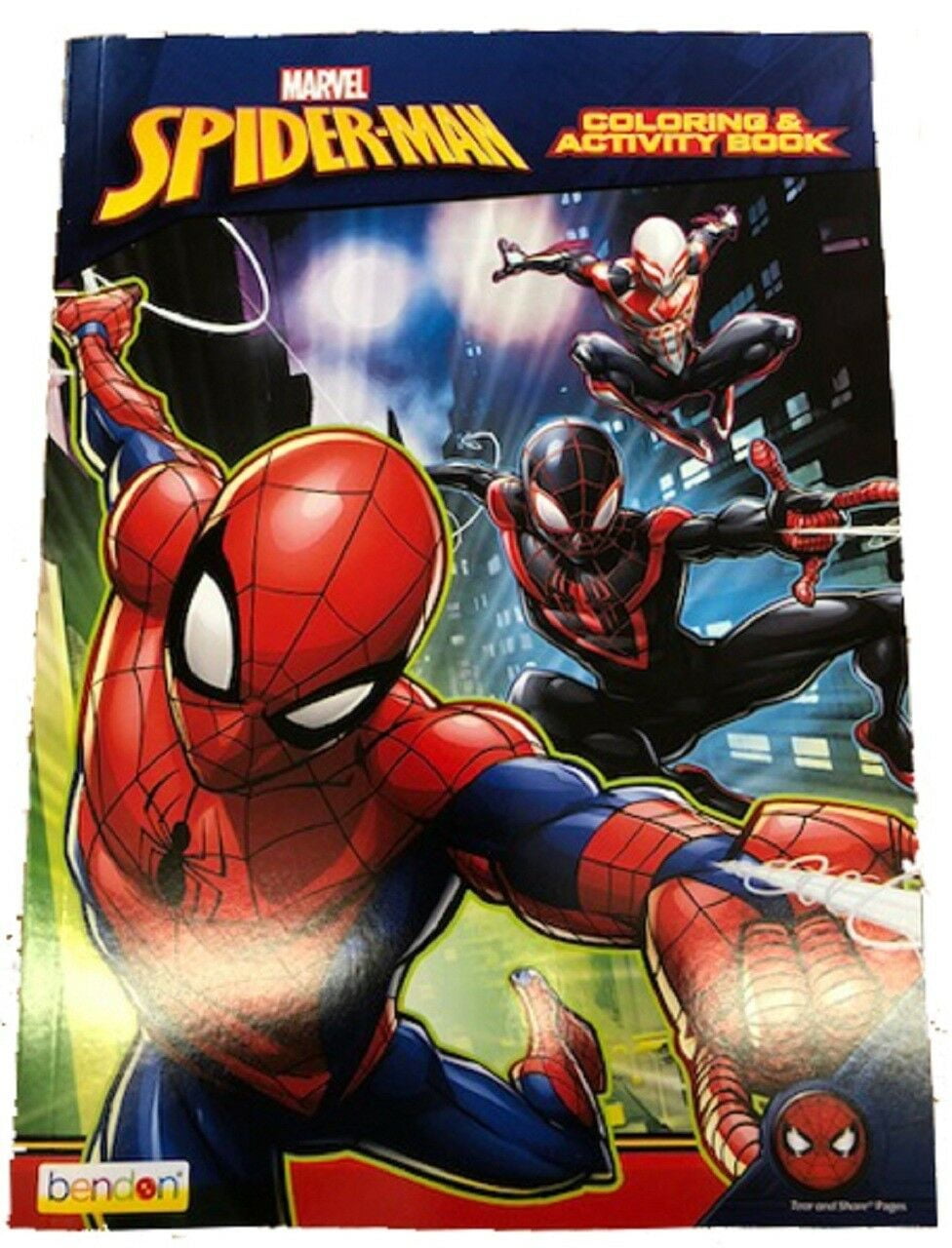 Coloring Book   Spiderman   20p Jumbo Coloring and Activity Book