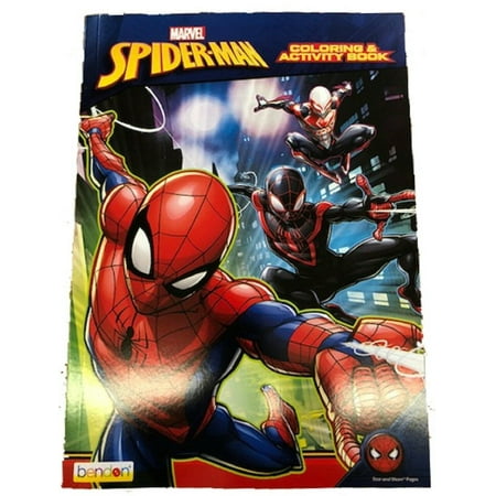 Coloring Book - Spiderman - 128p Jumbo Coloring and Activity