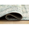 thumbnail image 4 of Signature Design by Ashley Ladstoney 5' x 7' Memory Foam Area Rug, Teal/Beige/Ochre Botanical Faux Fur Rug, 4 of 4