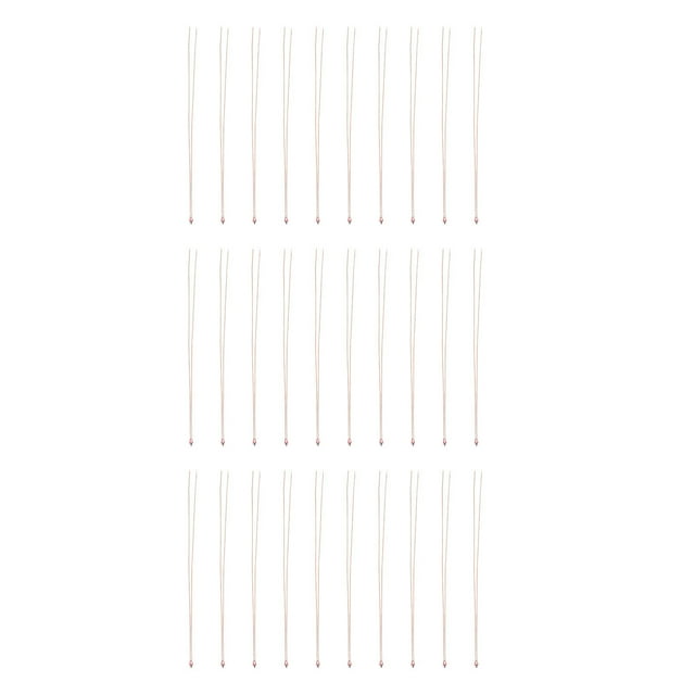30 resistencias térmicas NTC selladas de vidrio de un solo extremo para termómetro de impresora 3D MF51-103F-B3435-L65 10K B3435