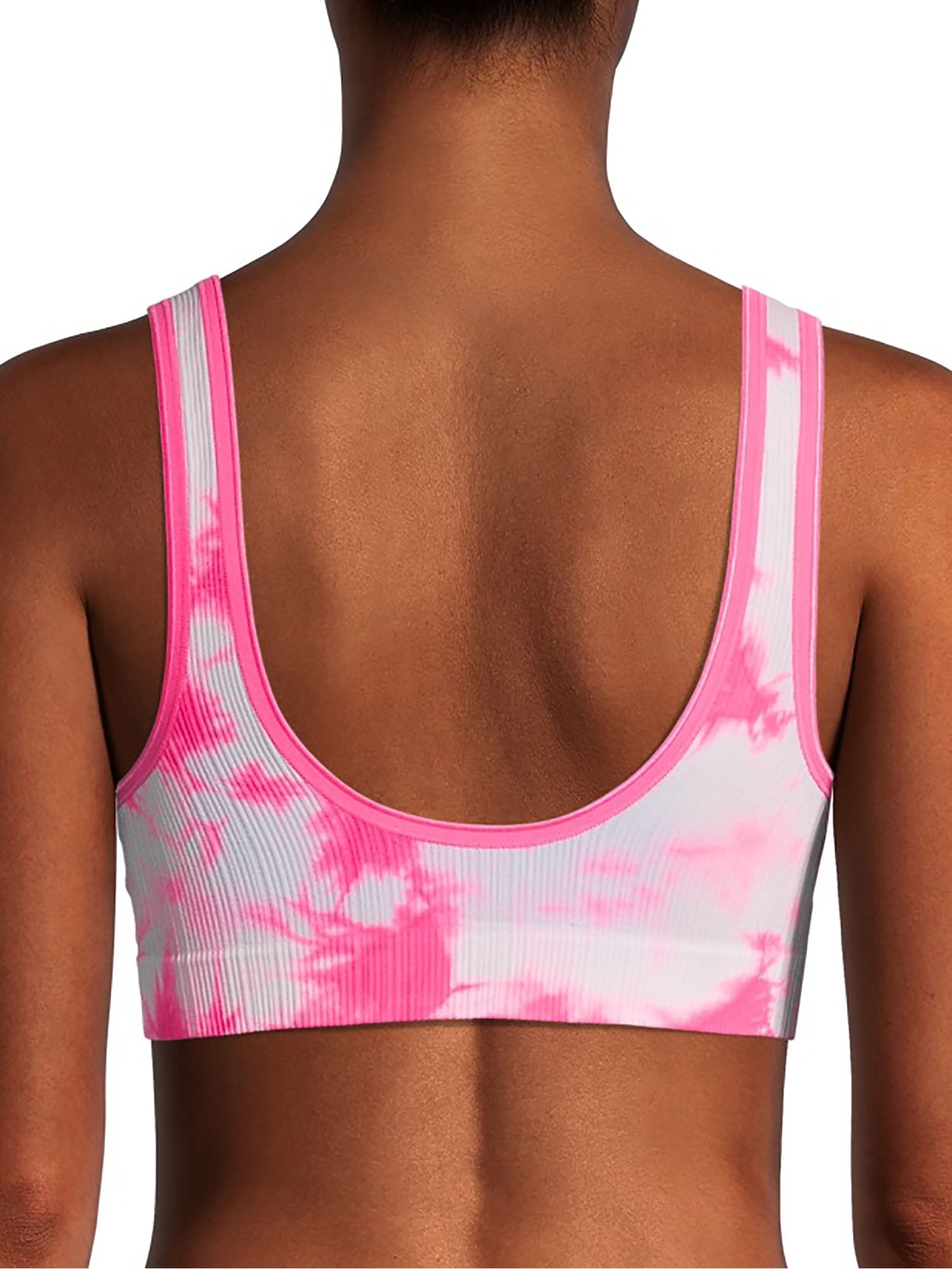 No Boundaries Juniors' Seamless V-Neck Bralette