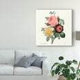 thumbnail image 3 of Trademark Fine Art 'Blushing Bouquet II' Canvas Art by Pierre Redoute, 3 of 4