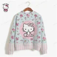 thumbnail image 2 of Sudadera con capucha de gran tamaño de otoño Sudadera con capucha de gran tamaño kawaii para mujer Sudaderas de moda HELLO KITTY Y2k Ropa Sudadera de mujer, 2 of 5