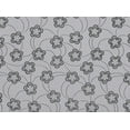 thumbnail image 2 of Zelouf Double Border Floral Flocked On Pin Dot Tulle  , Sewing, DIY, Crafts Fabric by the Yard, Black/black, 5 Yard, 2 of 2