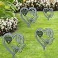 thumbnail image 4 of Mdesiwst Lawn Stake Eye-catching Waterproof Galvanized Alloy Garden Memorial Plaque Stakes for Home, 4 of 8