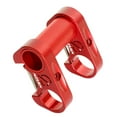 thumbnail image 1 of Tignapoo Potence de Guidon Double en Alliage d'Aluminium pour Vélos Pliants, Angle Réglable, Diamètre 25,4 mm, Disponible en Plusieurs Couleurs, Rouge, Pièce de Mise à Niveau SP8 pour une Stabilité et des Performances Améliorées, 1 of 5