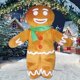 thumbnail image 2 of Disfraz de mascota de hombre de jengibre para Halloween y Navidad para adultos, disfraz de dibujos animados elegante para cosplay, traje de actuación, vestido de fiesta de Año Nuevo para carnaval, 2 of 5