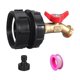 thumbnail image 5 of Adaptador de contenedor IBC Conector rápido Versátil Fácil de instalar Contenedor IBC de 1000L Agua 5 piezas, 5 of 9