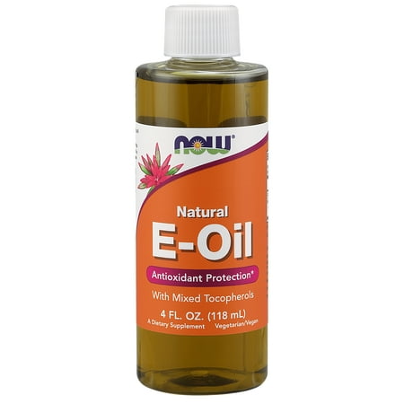NOW Supplements, Vitamin E-Oil, 4-Ounce