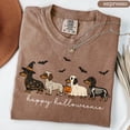 thumbnail image 4 of RosaWear Happy Halloweenie Dachshund Shirt, Wiener Dog Garment-Dyed Tee, 4 of 8
