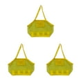 thumbnail image 1 of maskred Versatile Beach Toys Bag Durable Mesh Tote for Poolside Adventures Yellow Extra Large 3Set, 1 of 6