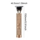 thumbnail image 2 of Clipper Electric Barber T-Blade Funciona con pilas para hombres (caballero) morado, 2 of 6