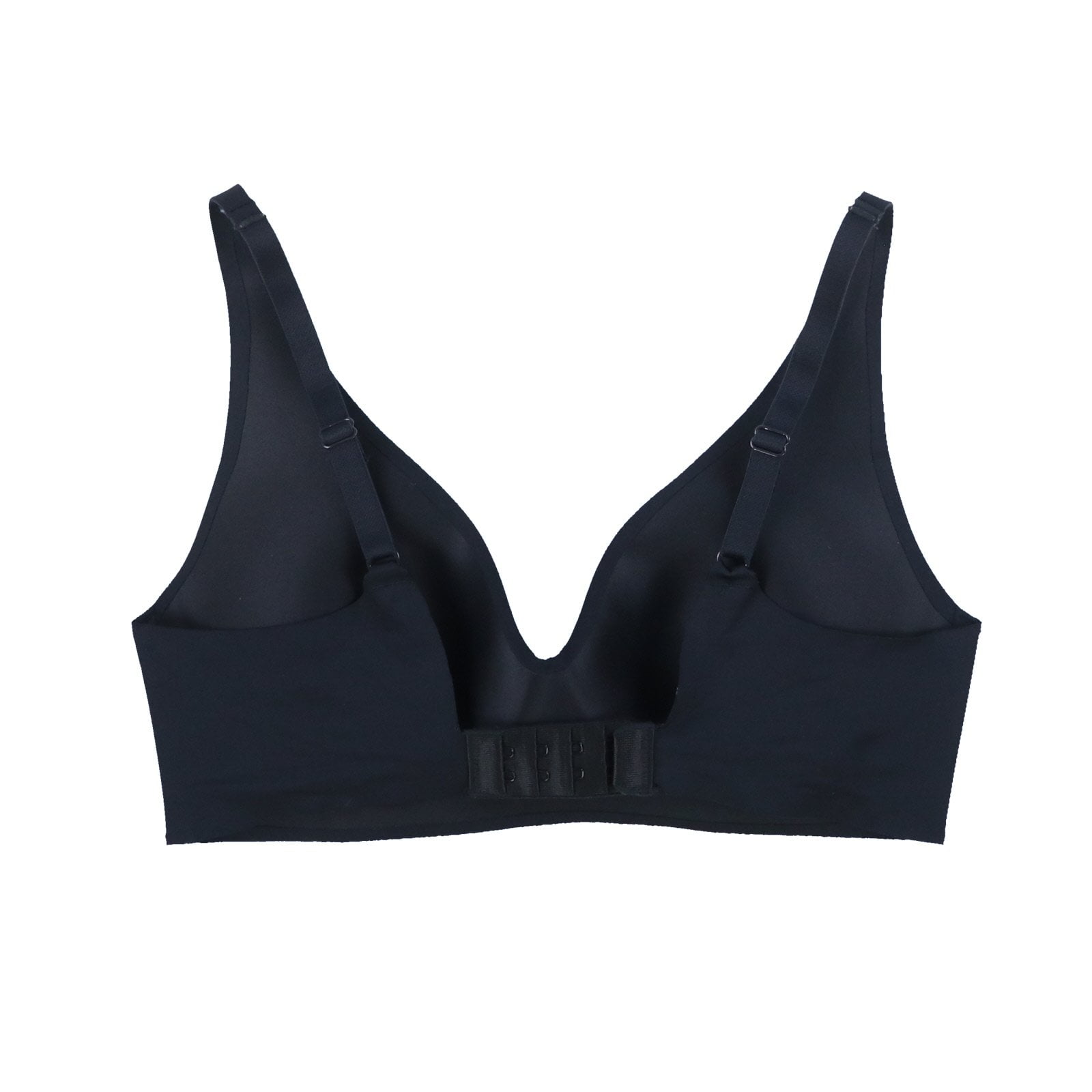 Gap Womens Everyday Essentials Wirefree Bra Comfort Support Solid True Black New