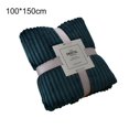 thumbnail image 3 of Zhaomeidaxi Soft Blanket Polyester Air Conditioning Sofa Blanket Method Brushed Air Conditioning Quilt Coral Fleece Skin-friendly Solid Color Yoga Blanket Multicolor, 3 of 9
