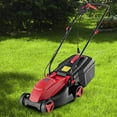 thumbnail image 4 of Costway Electric Corded Lawn Mower 10-AMP 13-Inch Walk-Behind Lawnmower with Collection Box, 4 of 10