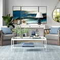 thumbnail image 4 of Evelyn&Zoe Alexis 45" Wide Rectangular Coffee Table, White, 4 of 6