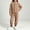#4Khaki, variant on Acaics Girls' 2 Piece Fleece Tracksuit Set: Stand Collar Button Up Long Sleeve Jogger Outfit, Warm Loungewear for Girls Ages 1–10