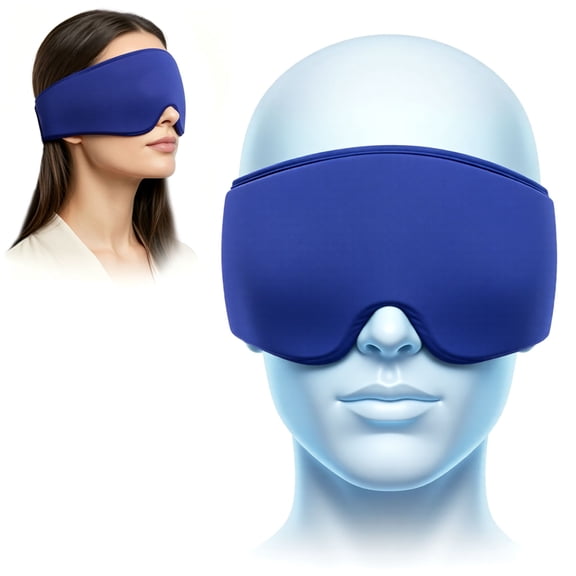 FACEMOON Reusable Gel Eye Mask, Cooling Eye Compress for Puffy Eyes Comfort
