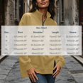 thumbnail image 6 of cocolona Womens Half Zip Pullover Sweatshirts Casual Long Sleeve Stand Collar Shirts Workout Loose Solid Color Tops, 6 of 8