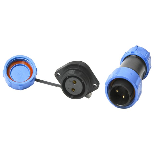 Conector De Alimentación Impermeable Enchufe De Aviación Circular Cable De Alimentación Industrial Yotijar Conector de alimentación a prueba de agua