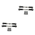 thumbnail image 4 of Vogacara Piezas de mejora Tensor delantero de aluminio para dirección Fácil de instalar Tensor delantero de aluminio negro negro 2Conjunto, 4 of 6