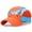 Orange, variant on Womens Cap Breathable Kids Sun Hat with UPF50 Lightweight Mesh Sports Cap for Boys Summer Running Beach Activities