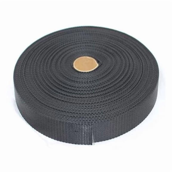 Bulk-Strap Webbing,Nylon,1" W,Black N01102BK